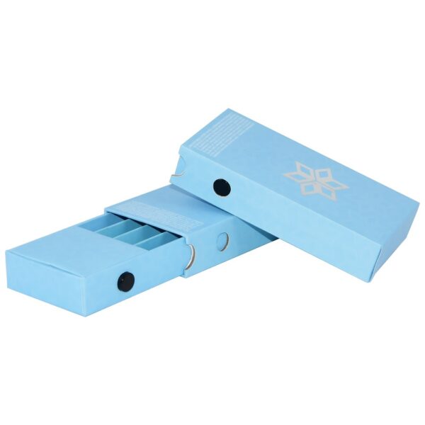 Cheapest Child Resistant Drawer Box for 5 Multi Pack Pre Rolls Packaging with Press Button Security Lock