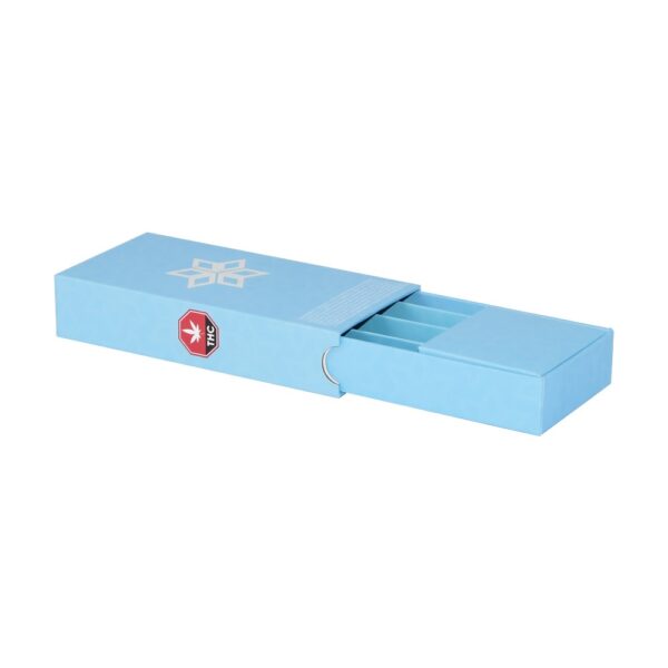 Cheapest Child Resistant Drawer Box for 5 Multi Pack Pre Rolls Packaging with Press Button Security Lock