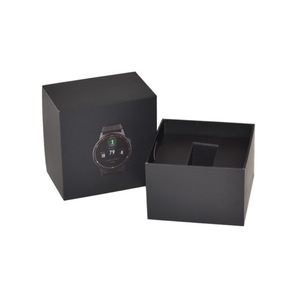Cheapest Customized Rigid Paper Smart Watch Packaging Gift Box with Cardboard Insert and Spot UV Pattern