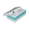 Cheapest Luxury Custom 2 Piece Lid Off Shoulder Neck Rigid Box with Plastic Holder for Slimming Drug Packaging