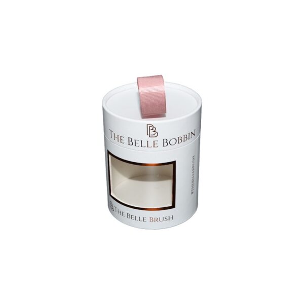 Cheapest Paper Tube Box, Paper Cylinder Box, Paper Round Box With Clear Window and Silk Handle on The Cap