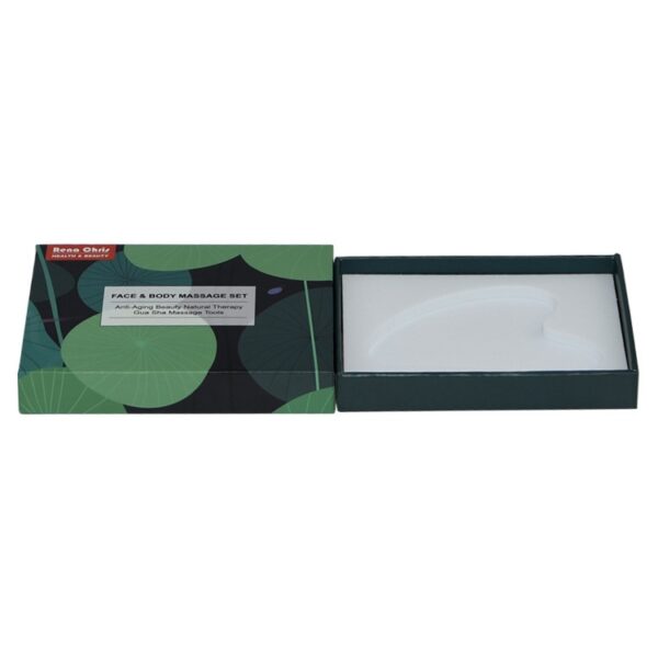 China Cheapest Wholesale Rigid Paper Lid and Base Gift Box for Jade Massage Packaging with EVA Holder