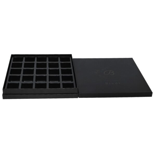 Cajas de embalaje de chocolate, Cajas de embalaje de chocolate personalizadas, Cajas de embalaje de regalo de chocolate con bandeja de plástico