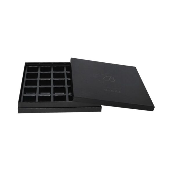 Cajas de embalaje de chocolate, Cajas de embalaje de chocolate personalizadas, Cajas de embalaje de regalo de chocolate con bandeja de plástico