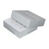 Competitive Custom Printing Rigid Cardboard Lid and Base Gift Box with Velvet Foam Holder for Cosmetics Packaging