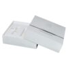 Competitive Custom Printing Rigid Cardboard Lid and Base Gift Box with Velvet Foam Holder for Cosmetics Packaging