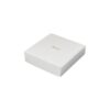 Corrugated Cardboard White Mailer Boxes for Massager Packaging with Plastic Holder and Gold Hot Foiled Logo