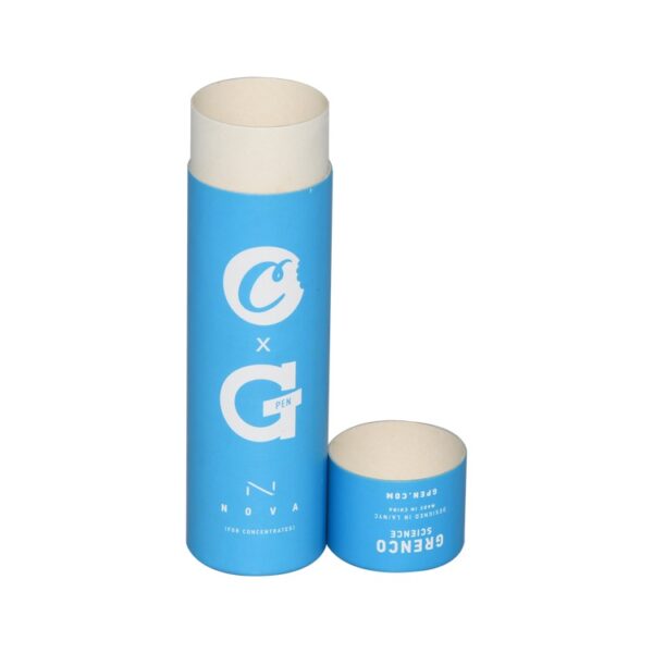 Creative Custom Printing Paper Round Cylinder Cartridge Packaging Solution Vape Pen Packaging Paperboard Tubes