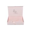 Custom A4 A5 Size Pink Folding Magnetic Gift Box with Ribbon Collapsible Magnetic Closure Storage Boxes