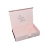 Custom A4 A5 Size Pink Folding Magnetic Gift Box with Ribbon Collapsible Magnetic Closure Storage Boxes