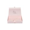 Custom A4 A5 Size Pink Folding Magnetic Gift Box with Ribbon Collapsible Magnetic Closure Storage Boxes