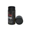 Custom Black Cardboard Cylinder Paper Tubes Packaging with Foam Holder for Keychain Knife Packaging