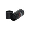Custom Black Cardboard Cylinder Paper Tubes Packaging with Foam Holder for Keychain Knife Packaging