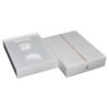 Custom Branded Consumer Electronic Products Packaging Lid and Base Gift Box with Plastic Tray and Spot UV Logo