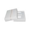 Custom Branded Consumer Electronic Products Packaging Lid and Base Gift Box with Plastic Tray and Spot UV Logo