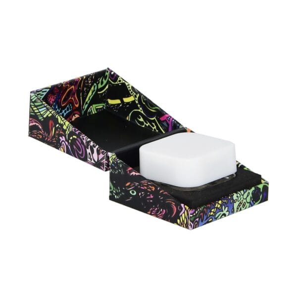 Custom Cannabis Concentrate Packaging Boxes, Luxury Marijuana Glass Jars Concentrate Container Paper Boxes