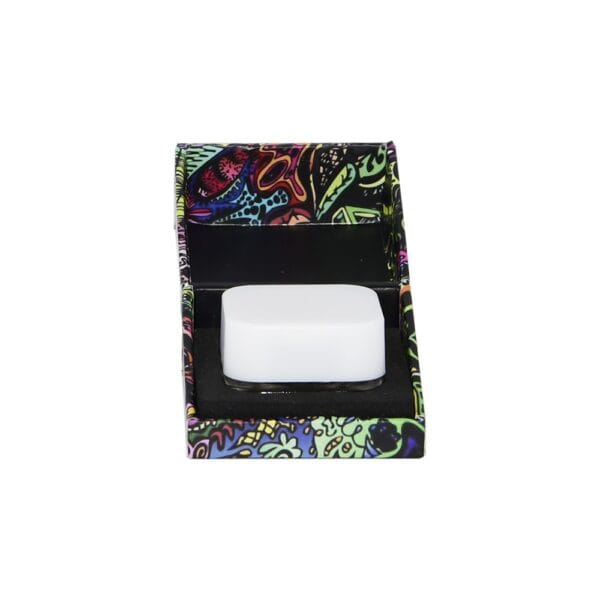 Custom Cannabis Concentrate Packaging Boxes, Luxury Marijuana Glass Jars Concentrate Container Paper Boxes