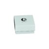 Custom Cardboard Ring Bracelet Earring Necklace Jewelry Gift Packaging Box with Black Hot Foil Stamping Logo
