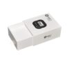 Custom Cardboard Sliding Drawer Box for Smart Watch Packaging with Spot UV Pattern and Paper Holder