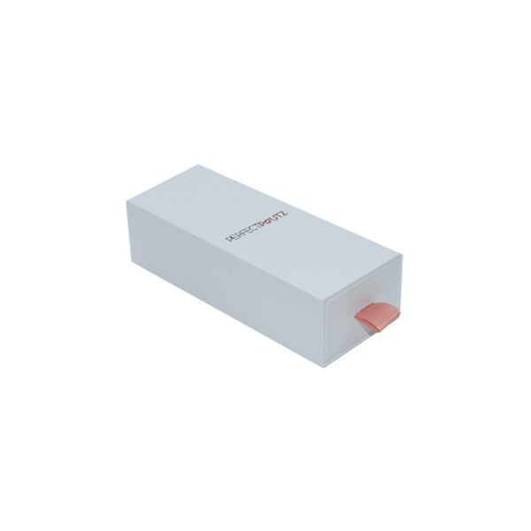 Custom Cheapest Paper Drawer Gift Packaging Box for Lipstick Packaging with Silk Handle and Foam Holder
