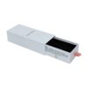 Custom Cheapest Paper Drawer Gift Packaging Box for Lipstick Packaging with Silk Handle and Foam Holder