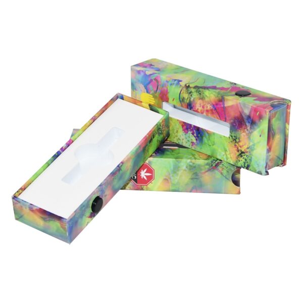 Custom Child Resistant Vape Cartridge Packaging Box, Child Proof Vape Cartridge Cardboard Boxes Packaging