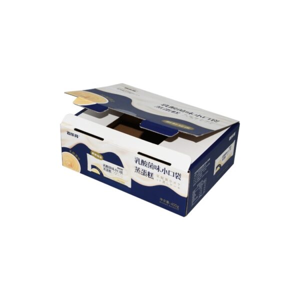 Custom Colored Corrugated Boxes, Full Color Corrugated Carton with Custom Printing for Cake Packaging