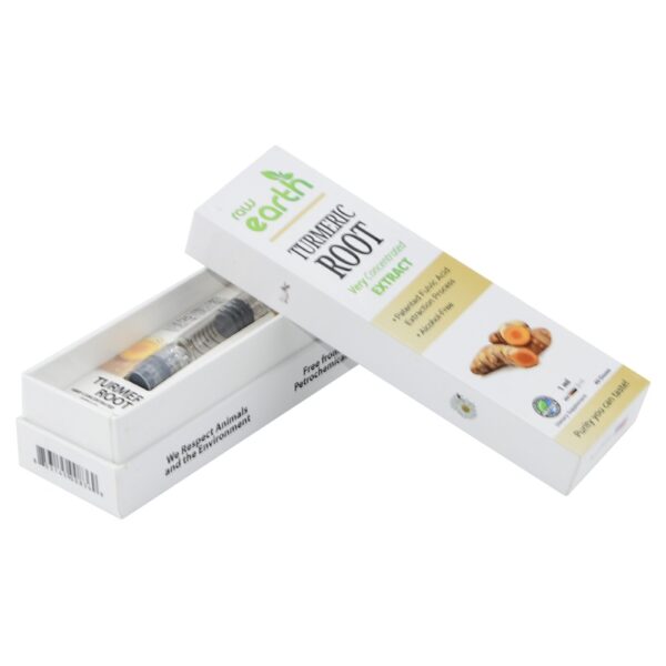 Custom Concentrate Packaging Box Cannabis Extract Packaging Box in Lid and Base Style with Glossy Laminating