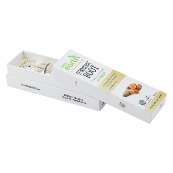 Custom Concentrate Packaging Box Cannabis Extract Packaging Box in Lid and Base Style with Glossy Laminating