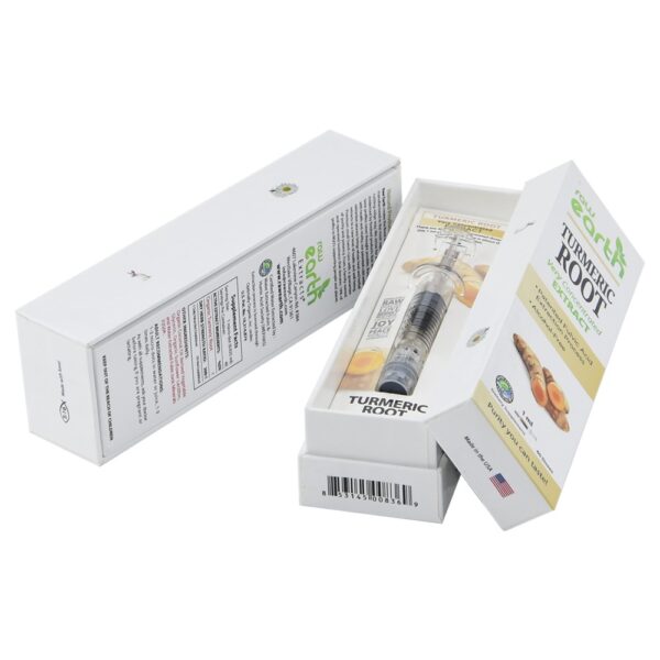Custom Concentrate Packaging Box Cannabis Extract Packaging Box in Lid and Base Style with Glossy Laminating