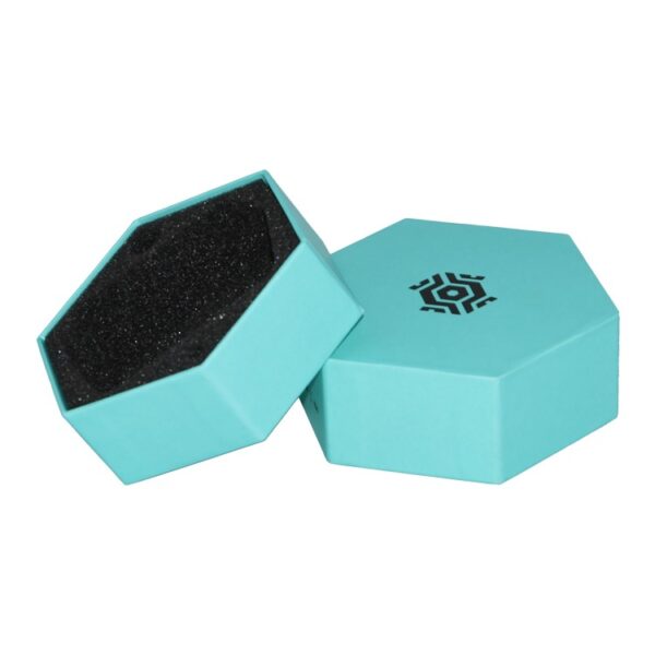 Custom Design Hexagonal Gift Box, Hexagonal Cardboard Gift Boxes, Hexagonal Paper Box with Foam Holder