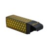 Custom Folding Carton, Black Cardboard Box for Morinaga Oil Packaging with Gold Hot Foil Stamping Pattern