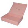 Custom Hair Extension Boxes, Luxury Hair Extension Packaging, Pink Magnetic Hair Extensions Packaging Box