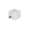 Custom Handmade Rigid Cardboard Slide Open Paper Drawer Gift Boxes for Jewelry Packaging with Silk Handle