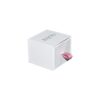 Custom Handmade Rigid Cardboard Slide Open Paper Drawer Gift Boxes for Jewelry Packaging with Silk Handle
