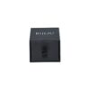 Custom Jewelry Packaging Boxes Ring Packaging Box with Velvet Foam Holder and Silver Hot Foil Stamping Logo