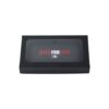 Custom Logo Luxury PU Leather Gift Box, Lid and Base Box for Shoe Cleaning Kit Packaging with Clear Window