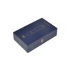 Custom Logo Paper Electronic Cigarette Drawer Gift Packaging Box with Learth Handle and Cardboard Holder