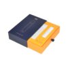 Custom Logo Paper Electronic Cigarette Drawer Gift Packaging Box with Learth Handle and Cardboard Holder