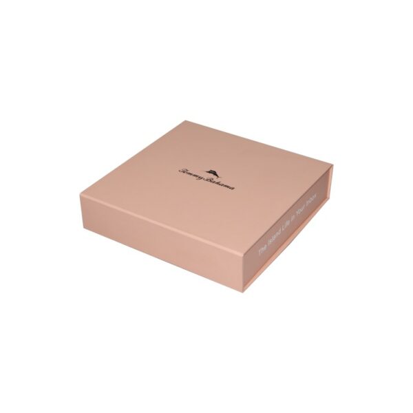 Custom Logo Pink Color Printed Foldable Magnetic Closure Gift Box Garment Swimwear Women Bikini Gift Boxes