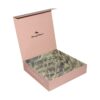 Custom Logo Pink Color Printed Foldable Magnetic Closure Gift Box Garment Swimwear Women Bikini Gift Boxes