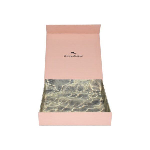Custom Logo Pink Color Printed Foldable Magnetic Closure Gift Box Garment Swimwear Women Bikini Gift Boxes