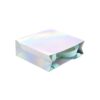 Custom Luxury Holographic Paper Shopping Bag Holographic Paper Gift Bag for Cosmetic Retailing Packaging