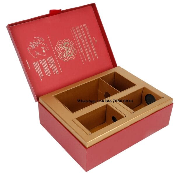 Custom Luxury Magnetic Closure Whisky Gift Box Packaging