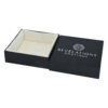 Custom Luxury Textured Paper Gift Box Lid and Base Gift Box for Jewelry Packaging with Velvet Foam Holder