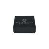 Custom Luxury Textured Paper Gift Box Lid and Base Gift Box for Jewelry Packaging with Velvet Foam Holder
