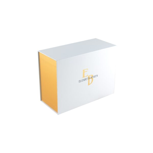 Custom Made Luxury Paper Packaging Magnetic Gift Box with EVA Holder and Gold Hot Foil Stamping Logo