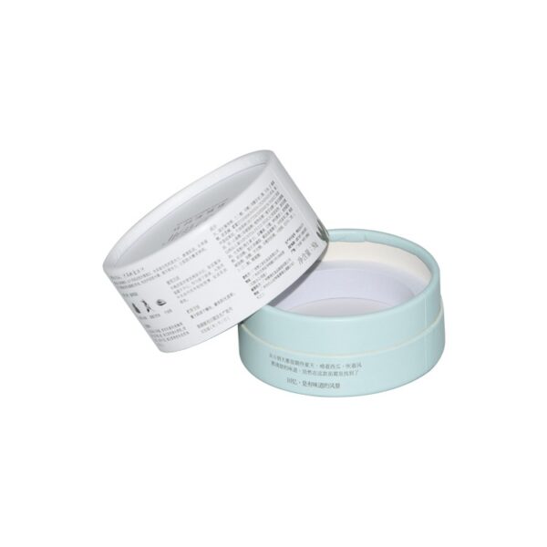 Custom Made Paper Tube Packaging Cardboard Cylinder Tubes for Facial Cream Packaging with Foam Holder