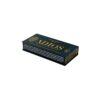 Custom Marijuana Packaging Box Luxury Cannabis Hemp Clamshell Gift Box with Gold Hot Foil Stamping
