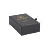 Custom Matt Black Texture Paper Sliding Drawer Gift Box Packaging for 30ml CBD Bottle with EVA Foam Holder